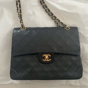 Vintage Chanel médium double flap